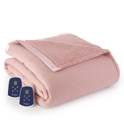 Couverture électrique en sherpa Micro Flannel®