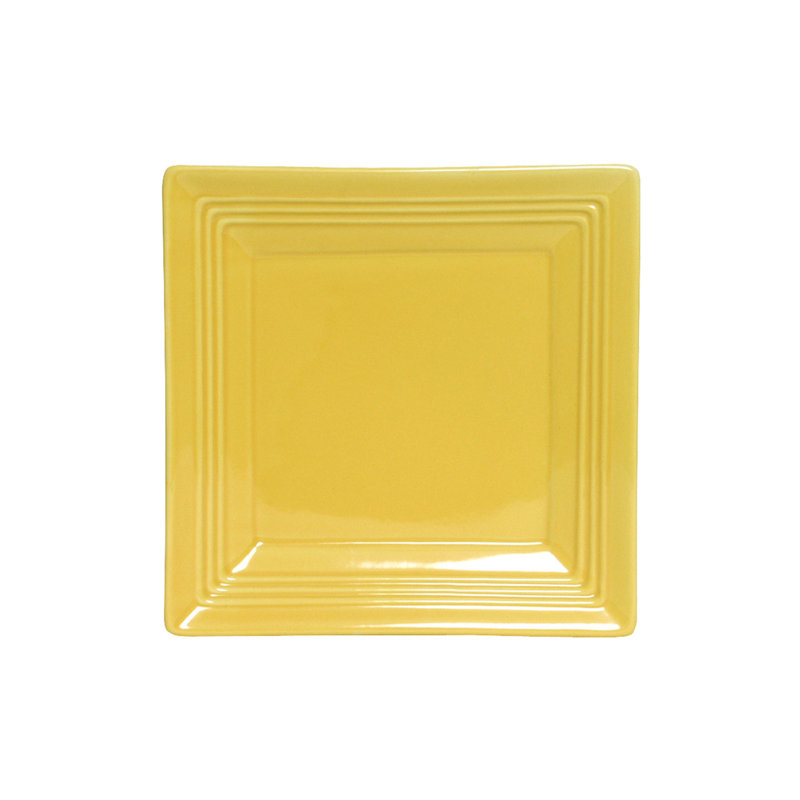 Concentrix 8.5" Salad or Dessert Plate, Saffron Yellow