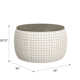 Icarus Upholstered Storage Ottoman with Wood Top