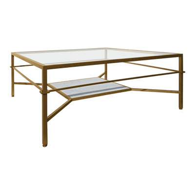 Cannes 48" Square Coffee Table