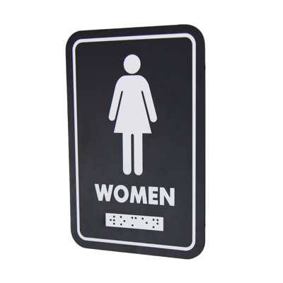Panneau de signalisation féminin