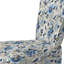 Fauteuil d'appoint rembourré à motif cachemire scandinave Simplicity