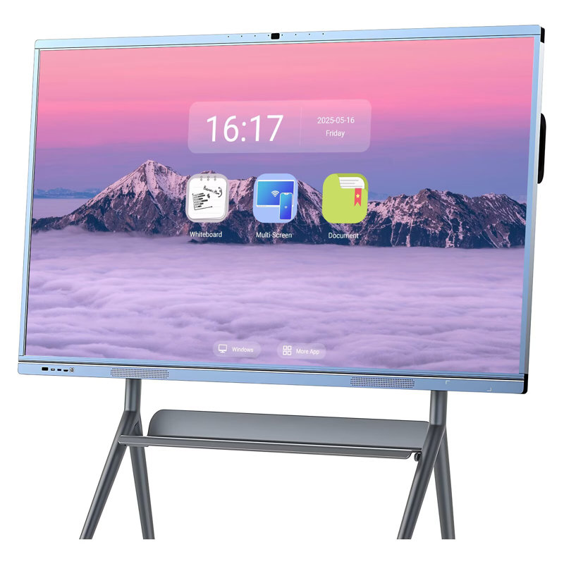 JYXCN Smart Board 65 pouces à écran tactile, boostez votre productivité! Tableau blanc interactif tout-en-un avec double système et partage de nuage pour l'éducation et les conférences? (Comprend un support mural)