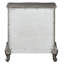 Table de chevet traditionnelle en gris antique