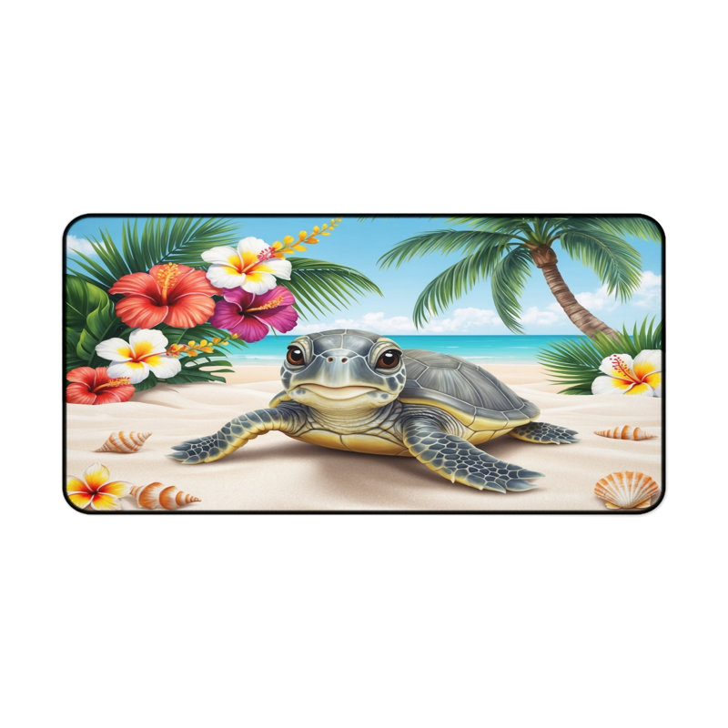 Polyester Desk Pad, 14.4x12.1