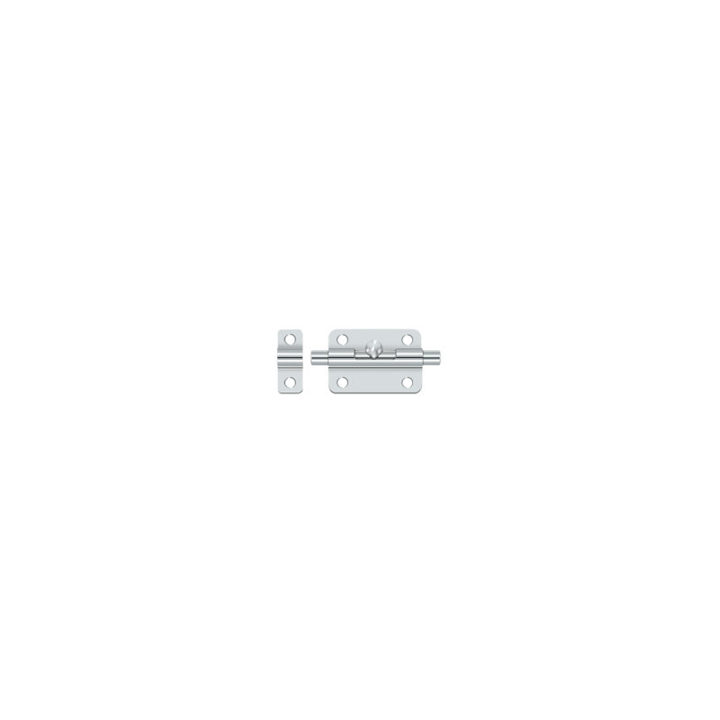 Barrel Latch/Catch/Bolt, Polished Chrome