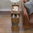 Fluted End Table Set With Drawers(set Of 2), Farmhouse Side Table With Storage-1180773792