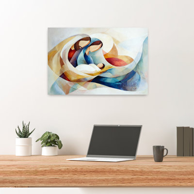 Art mural moderne contemporain abstrait