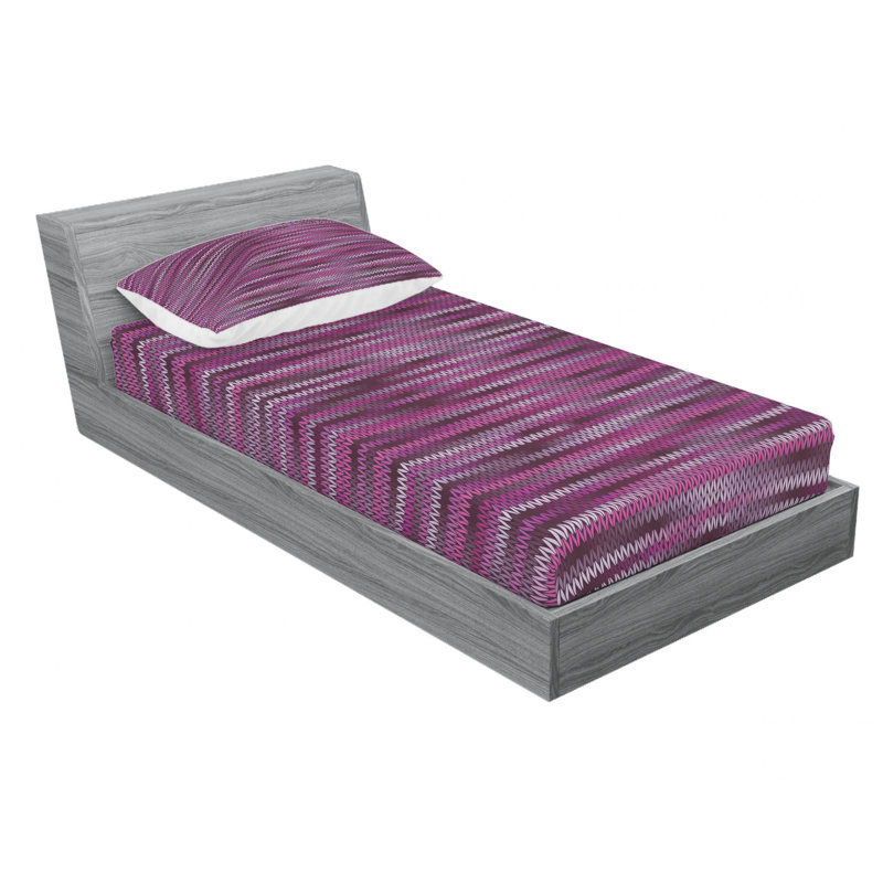 Microfiber Sheet Set, Twin Sheet Set + Fitted Sheet + 1 Pillowcase