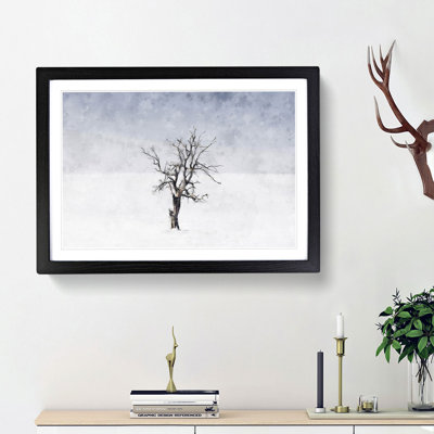 Winter Tree - Picture Frame Painting Print