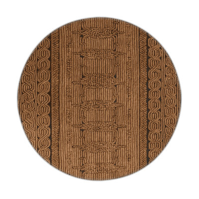 Tapis d'intérieur et d'extérieur brun français