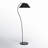 Phoenix 69'' Black Arched Floor Lamp
