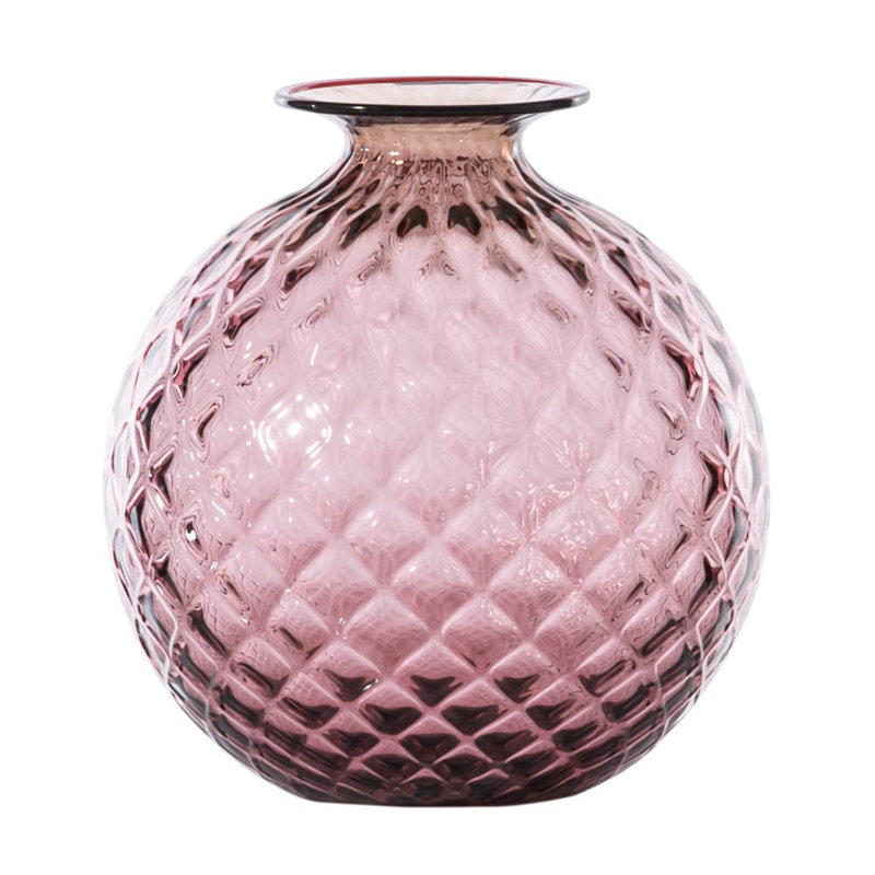 Venini Monofiore Balloton, 4.92" H x 4.33" W x 4.33" D, Red