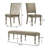 Dasher Extendable Double Pedestal Base Dining Set-1335481658