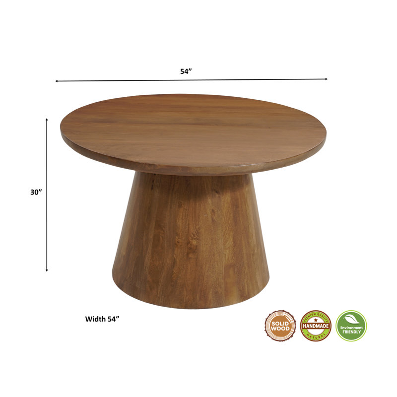 Ensemble de salle à manger 5 pièces en bois massif, Noyer