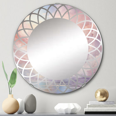 Sebou - Miroir mural rond