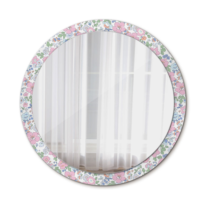 Huldar Glass Flat Wall Mirror