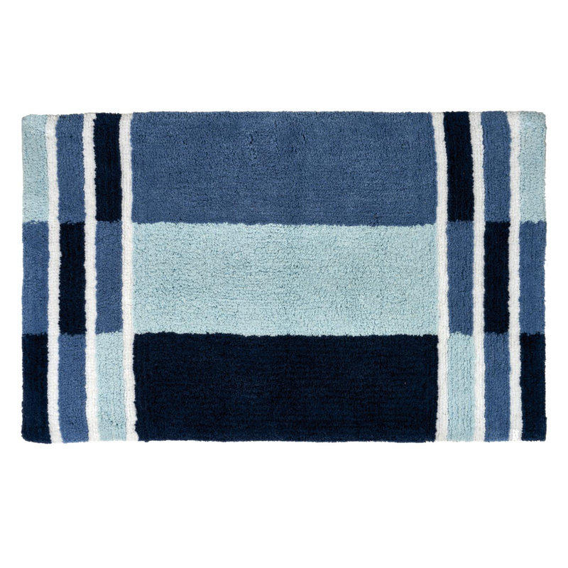 Arlington Non-Slip Bath Mat, Blue