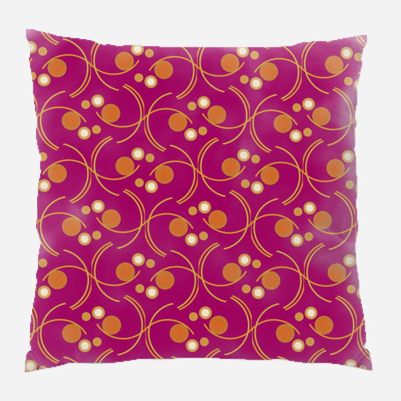 Reversible Throw Pillow, Indoor