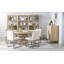 Chaise d'appoint Biscayne en crème
