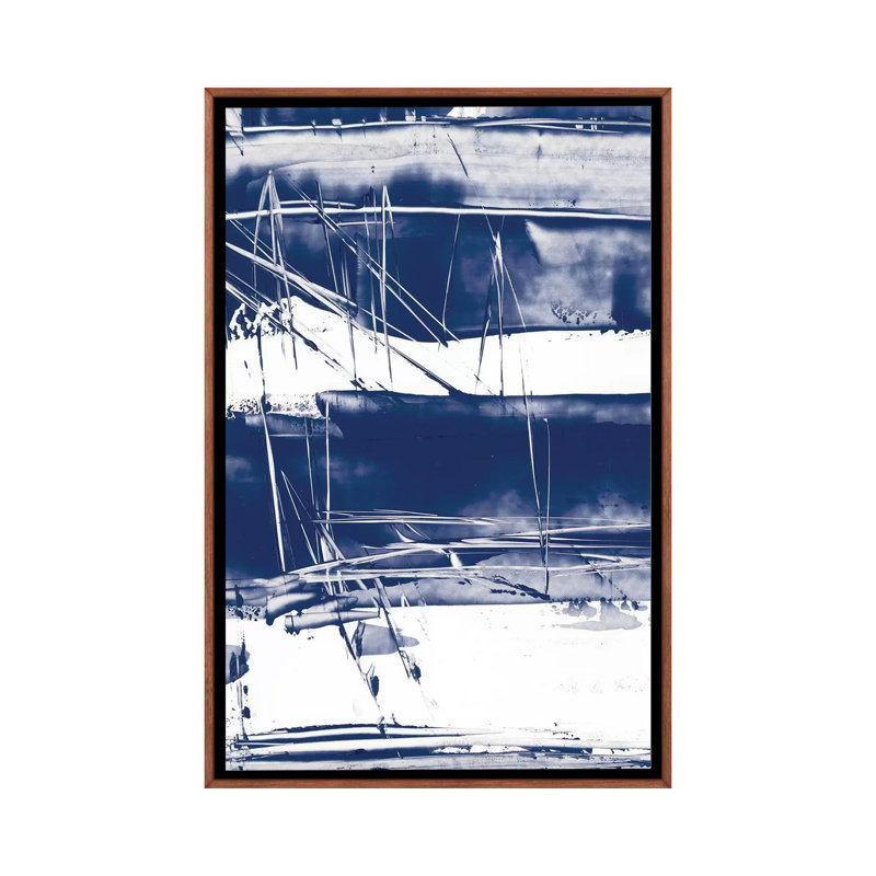 «Alternating Current V» par Ethan Harper - reproduction d'art, H 40 po x l 26 po x P 1,5 po, Pas de tapis