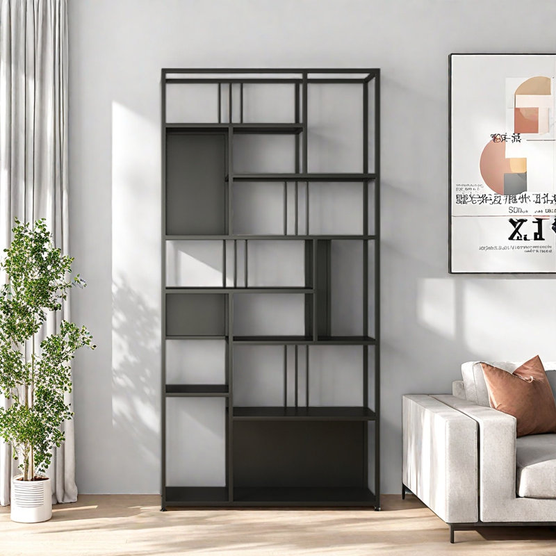 Burwinda, Noir, noir, noir, noir, (8 tablettes) H 78,7 po x l 39,3 po x P 9,8 po