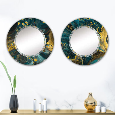 Ensemble de 2 miroirs sans cadre