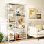 177cm H x 100cm W Metal Etagere Bookcase-407304934