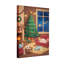 Fenêtre de sapin de Noël-957174198