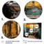 «Bathroom Bathroom», peinture sur toile 3 pièces-583707049