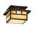 Almont Glass Semi Flush Mount