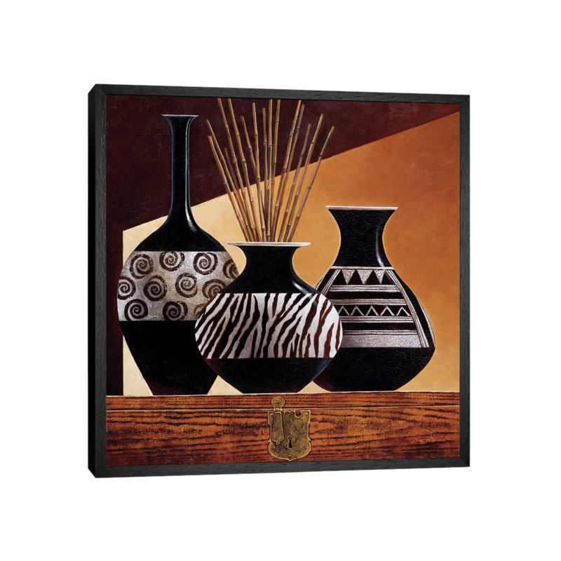Keith Mallett by Keith Mallett - Floater Frame Gallery-Wrapped Canvas Giclée on Canvas, Black, 45.72 cm H x 45.72 cm W