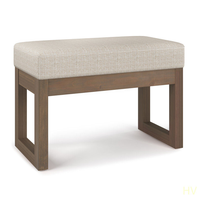 Petit banc avec repose-pieds Milltown
