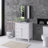 30'' Single Bathroom Vanity with Ceramic Top-1503802014