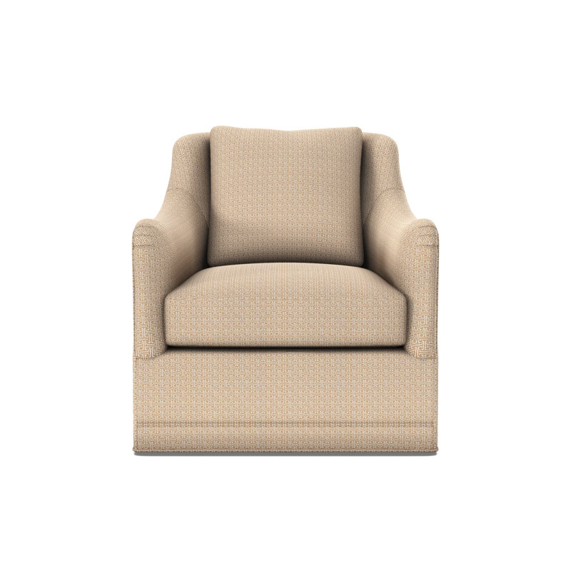 Arcadia English Arm Swivel Glider, Chadwyn Dijon