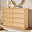 Commode moderne à 8 tiroirs pour la chambre à coucher - Vaste commode de rangement, robuste et sécuritaire