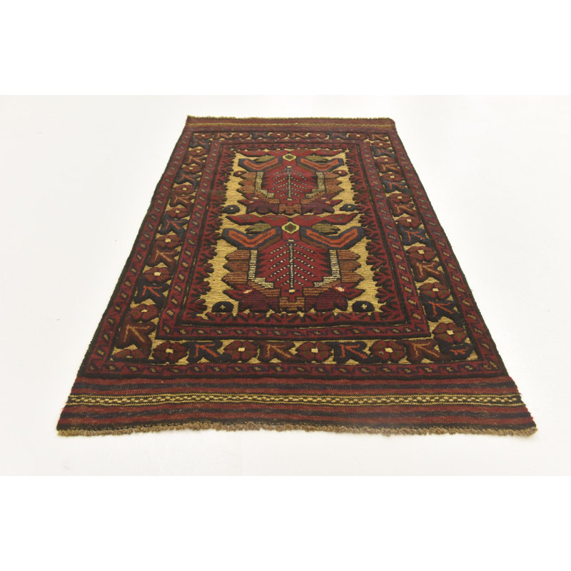 Rectangle Joya Burgundy Rug