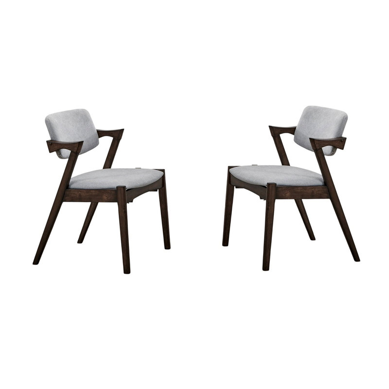 Ensemble de chaises de salle à manger de style Mid-Century 2 pièces