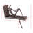 Man on Ledge Iron Sculpture Single Bookend