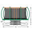 Longue trampoline rectangulaire extérieure pour adultes 8X14FT-101115913