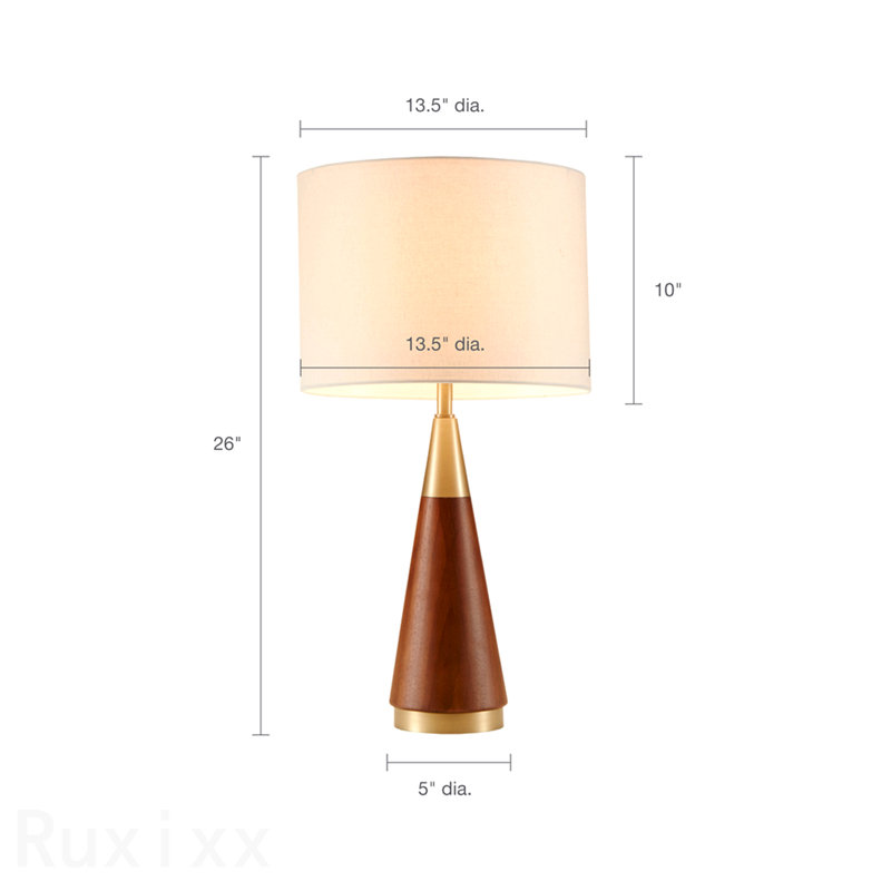 Lampe de table triangulaire