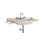 Waldorf 39.4'' L Bathroom Sink