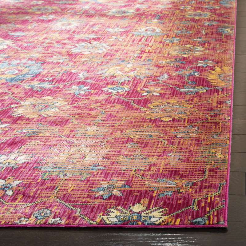 Merlot 100 Performance Southwestern Rug, Rectangle 5'1" x 7'6"
