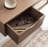 Byata Floating Wall Shelf Side Table with Drawer-423505435