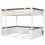 Grand lit superposé en bois avec tablettes et chargement USB-1461767879