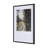 Forest View I a Hand Embelished Textured Framed Art Print Matted under Glass