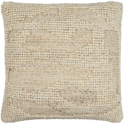 Sand Dunes Wool Blend Throw Square Pillow