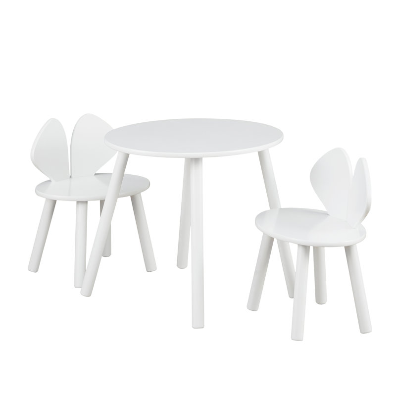 Round Table Portable Plastic Dining Card Table And Chair Set