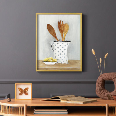 Impression encadrée Cottage Kitchen III - bois massif