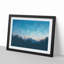 Over the Mountains in Abstract - Picture Frame Graphic Art Print-55735076-55735072